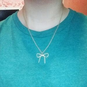Ribbon Bow Necklace